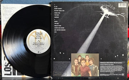 LOS ILLEGALS INTERNAL EXILE~1983 A+M GOLD STAMP PROMO COPY LP w/INNER SLV~PUNK