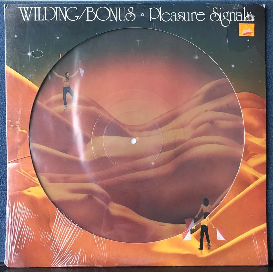WILDING/BONUS~PLEASURE SIGNALS~SEALED 1978 VISA PICTURE DISC LP~JAZZ-ROCK~BONAS