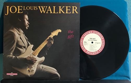 JOE LOUIS WALKER THE GIFT~SIGNED ORG 1988 HIGHTONE AUDIOPHILE LP~1st PRESS~QUIEX