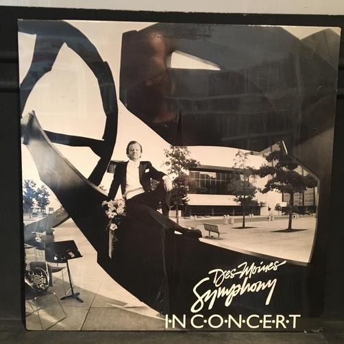 DES MOINES SYMPHONY IN CONCERT~SEALED LP~KRASNAPOLSKY~OLDENBERG MOD ART CVR