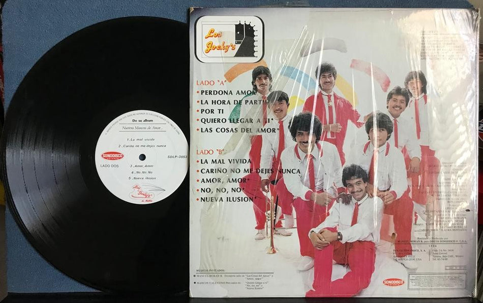 LOS JOCKY'S DE SU ALBUM NUESTRA MANERA DE AMAR~1986 SONODISCO LP~TIJUANA~LATIN