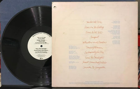 LANI HALL HELLO IT'S ME~NM- ORIG 1975 A+M WHITE LABEL PROMO COPY LP~POP~VOCAL