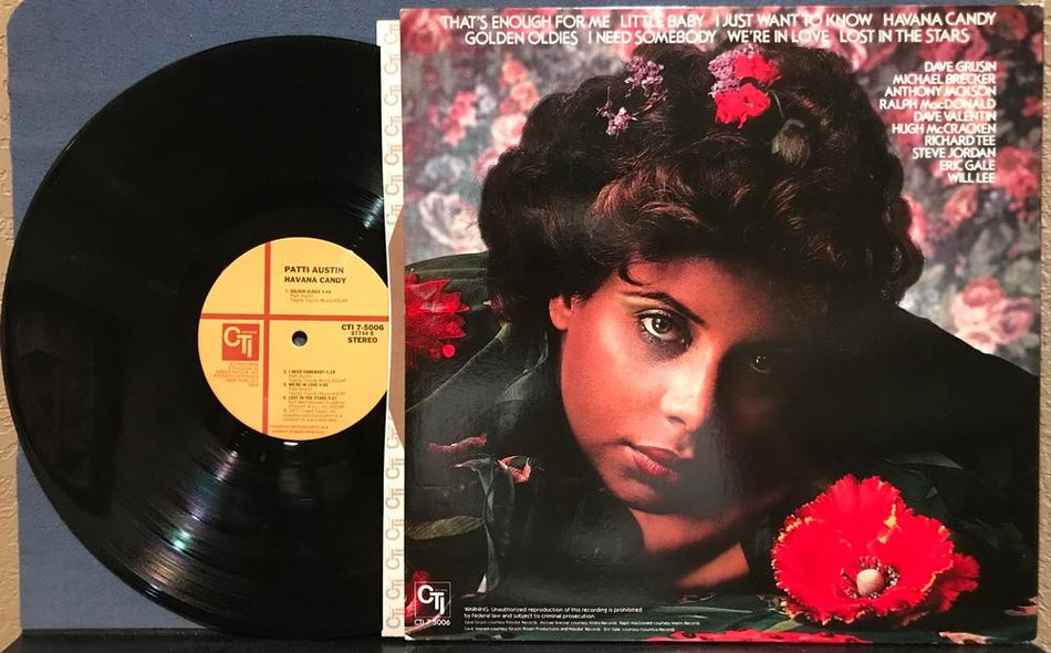 PATTI AUSTIN HAVANA CANDY~1977 CTI SANTA MARIA 1st PRESS LP~MASTERDISK~SOUL-JAZZ
