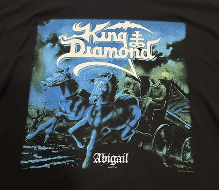 KING DIAMOND 2003 T-SHIRT~ABIGAIL~18 IS ACTUALLY 9~XL~BLACK~EXC COND~RARE