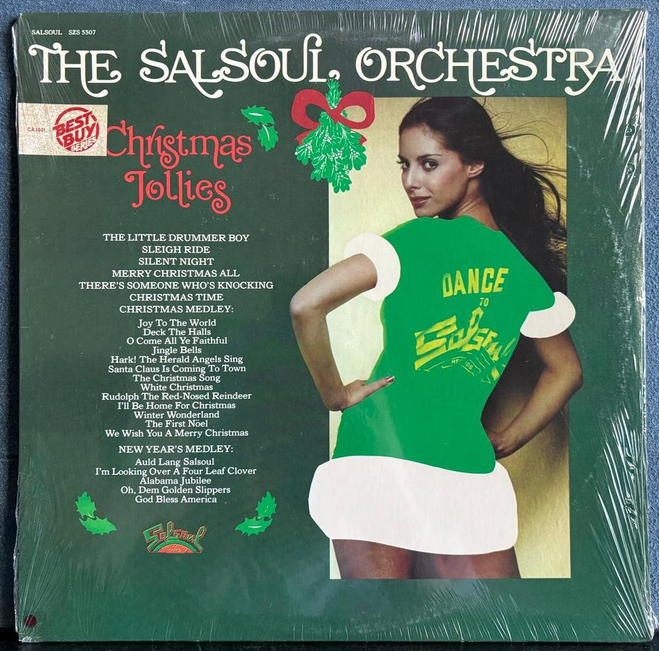 SALSOUL ORCHESTRA CHRISTMAS JOLLIES~SEALED BEST BUY SERIES RE LP~HOLIDAY~DISCO