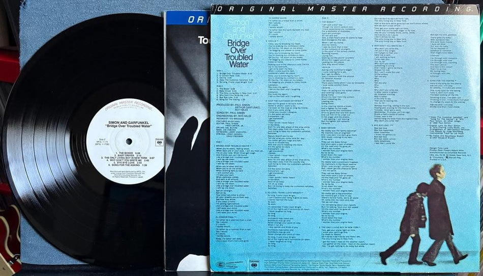 SIMON GARFUNKEL BRIDGE OVER TROUBLED WATER~NM- 1984 MFSL AUDIOPHILE REMASTER LP