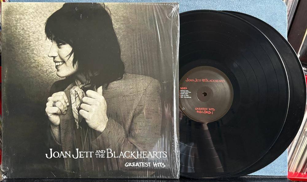 JOAN JETT AND THE BLACKHEARTS GREATEST HITS~2010 GATEFOLD 2-LP w/SHRINK~ROCK