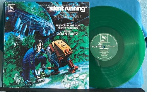 PETER SCHICKELE SILENT RUNNING OST~VG++/VG+ 1978 GREEN VINYL VARESE SARABANDE LP