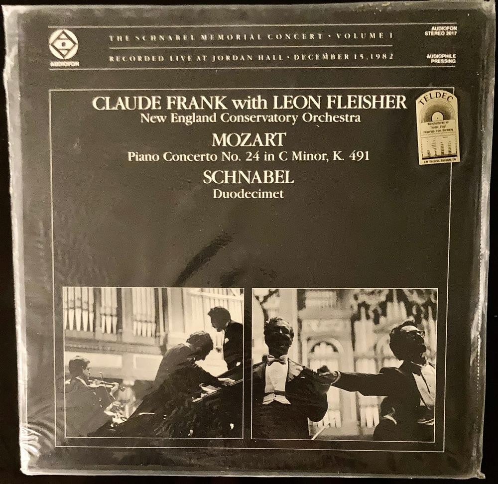SEALED! FRANK~SHURE~FLEISHER~AUDIOFON AUDIOPHILE KM 2LP~MOZART~SCHNABEL~BEETHOVE