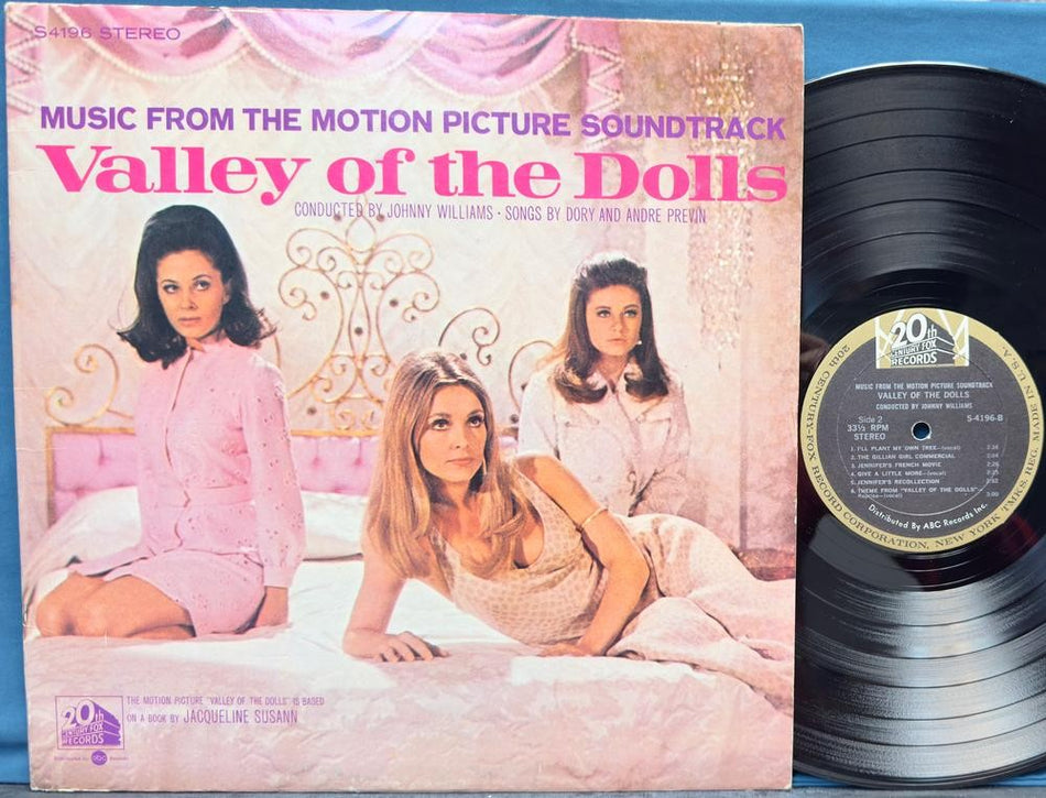 VALLEY OF THE DOLLS OST~OG 1967 LP~PREVIN~SEX DRUGS HEDONISM~SHARON TATE~MANSON
