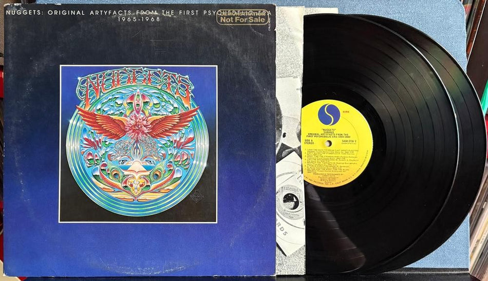 NUGGETS: ARTYFACTS FROM FIRST PSYCHEDELIC ERA '65-'68~1976 SIRE PROMO COPY 2-LP