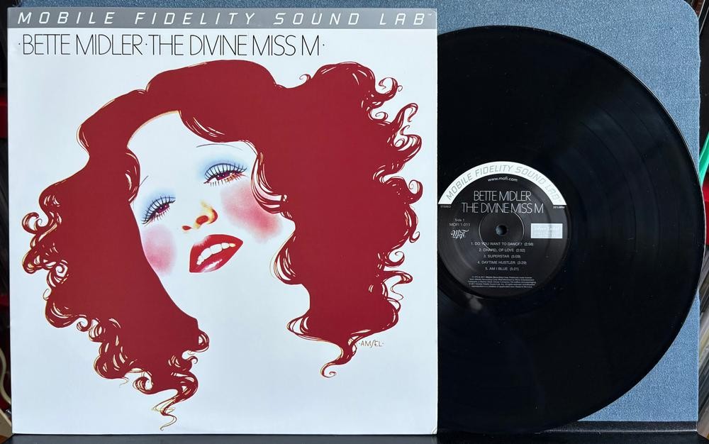 BETTE MIDLER THE DIVINE MISS M~VG++ LIMITED NUMBERED 2011 MFSL AUDIOPHILE RM LP