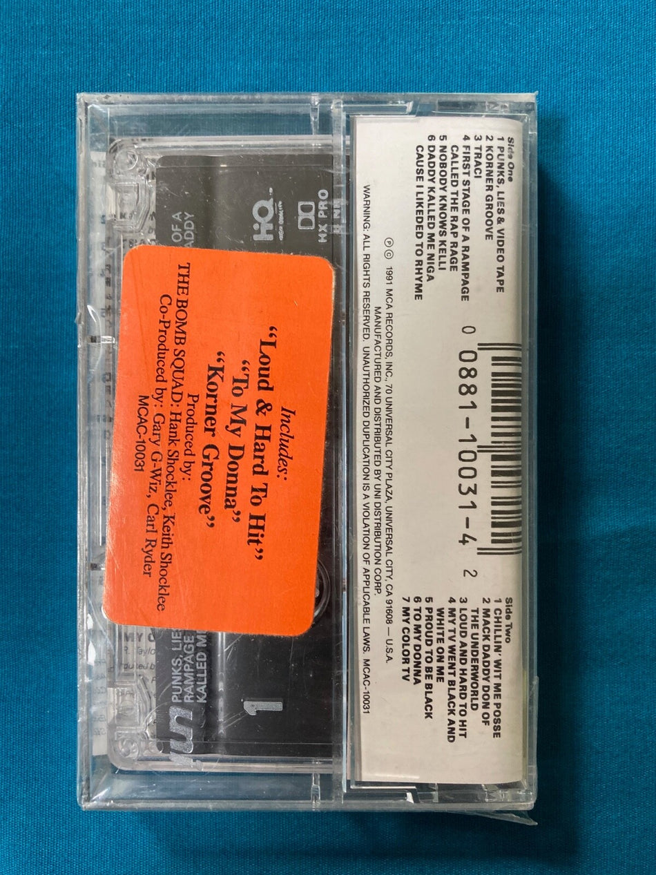 YOUNG BLACK TEENAGERS S/T~SEALED OG 1991 SOUL CASSETTE TAPE~HYPE STICKER~HIP-HOP