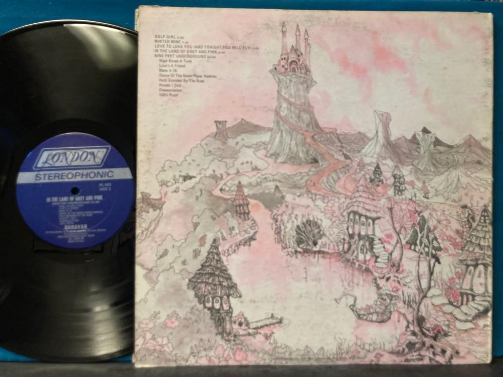 CARAVAN IN THE LAND OF GREY AND PINK~VG++ OG 1971 LONDON DEEP GROOVE~BELL SND SF