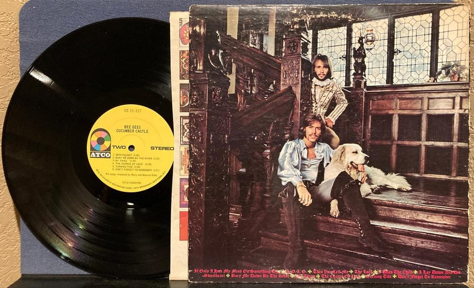BEE GEES CUCUMBER CASTLE~VG++ 1970 ATCO PROMO COPY LP~PRESSWELL 1st PRESS~VOCAL