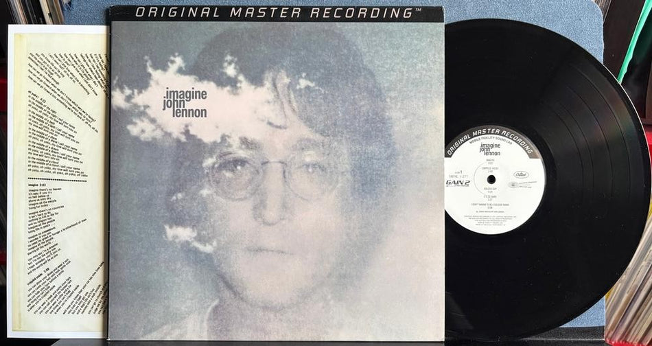 JOHN LENNON IMAGINE~VG++ LIMITED NUMBERED '03 MFSL 180g AUDIOPHILE RE LP~BEATLES