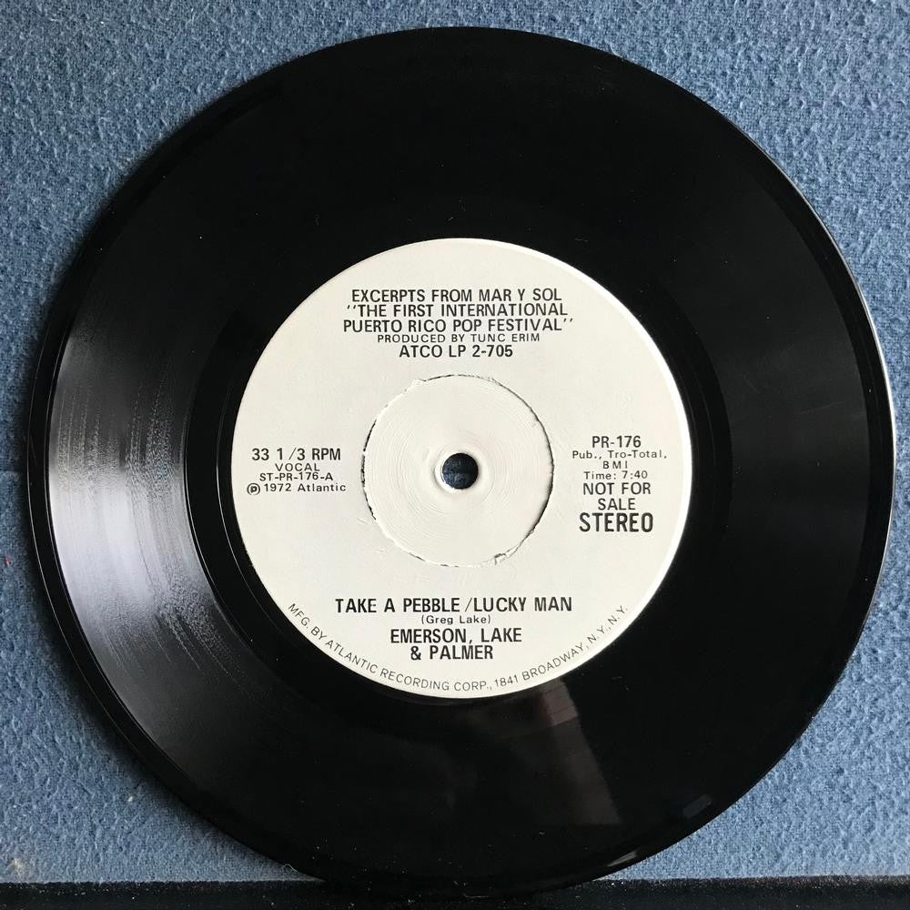 EXCERPTS FROM MAR Y SOL~NM- 1972 PROMO 7-INCH SAMPLER~ELP~J. GEILS BAND~EDWARDS