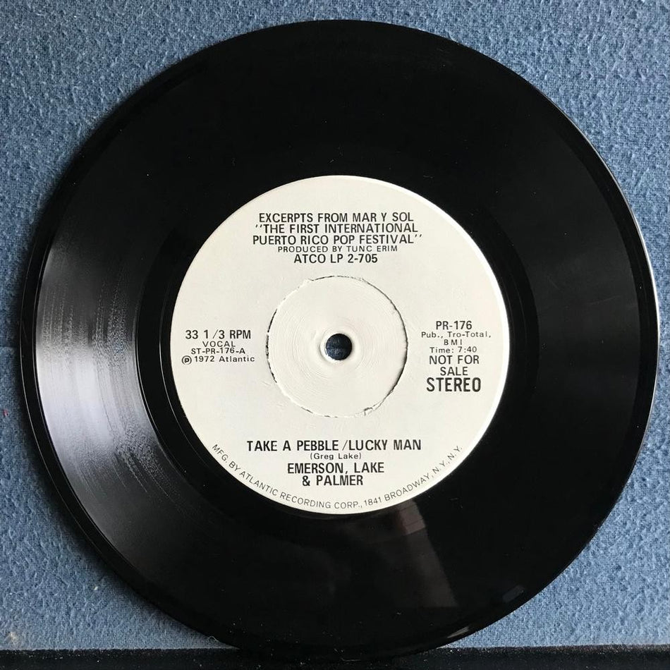 EXCERPTS FROM MAR Y SOL~NM- 1972 PROMO 7-INCH SAMPLER~ELP~J. GEILS BAND~EDWARDS