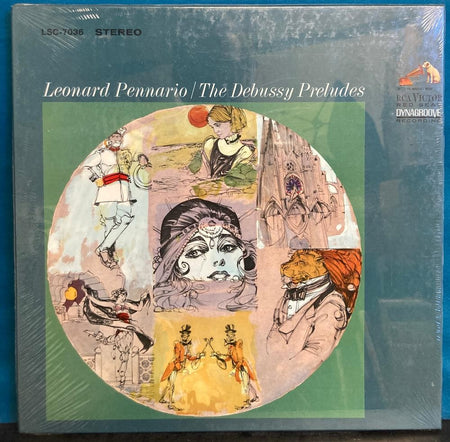 LEONARD PENNARIO DEBUSSY PRELUDES~SEALED 1965 RCA RED SEAL 2-LP BOX SET~LSC-7036