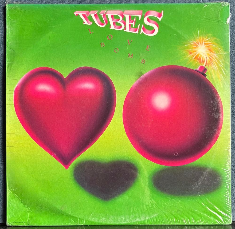 THE TUBES LOVE BOMB~SEALED OG 1985 CAPITOL LP~ST-12381~NEW WAVE~RUNDGREN~WAYBILL