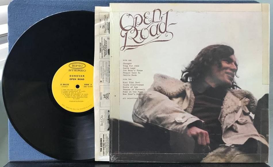 DONOVAN OPEN ROAD~NM- ORIG 1970 EPIC STEREO FIRST PRESS LP~PSYCHEDELIC FOLK ROCK