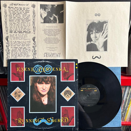 EXENE CERVENKA RUNNING SCARED~ORG 1990 R.N.A. LP w/INSERT~JOHN DOE~X~ALTERNATIVE