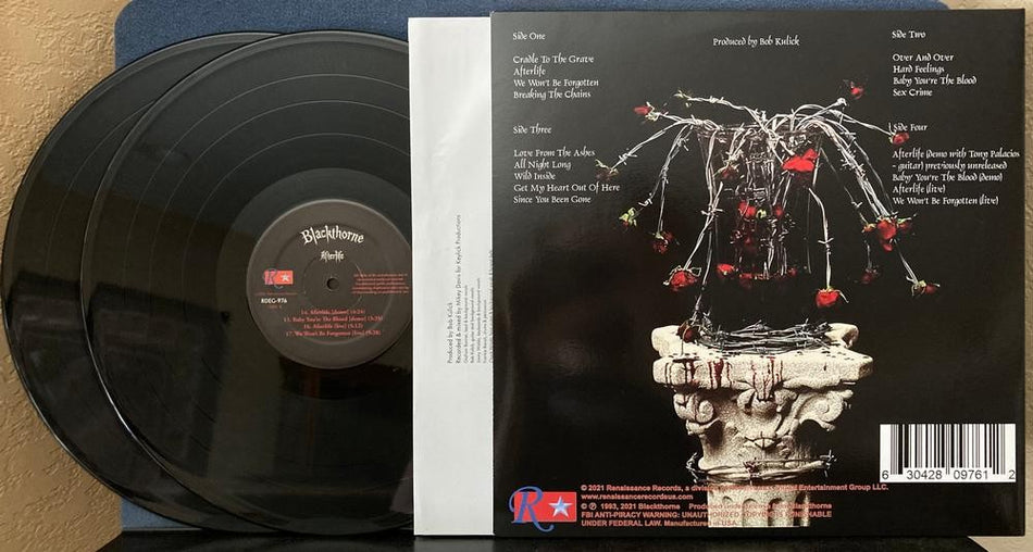BLACKTHORNE AFTERLIFE~NM- 2021 180 GRAM AUDIOPHILE 2-LP RE~KULICK~BENALI~BONNET