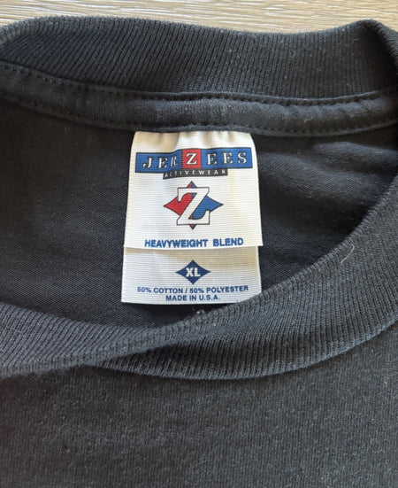 BRAND NEW! HAMMER FILM PRODUCTIONS PROMO T-SHIRT~POCKET LOGO BLACK~XL~HORROR