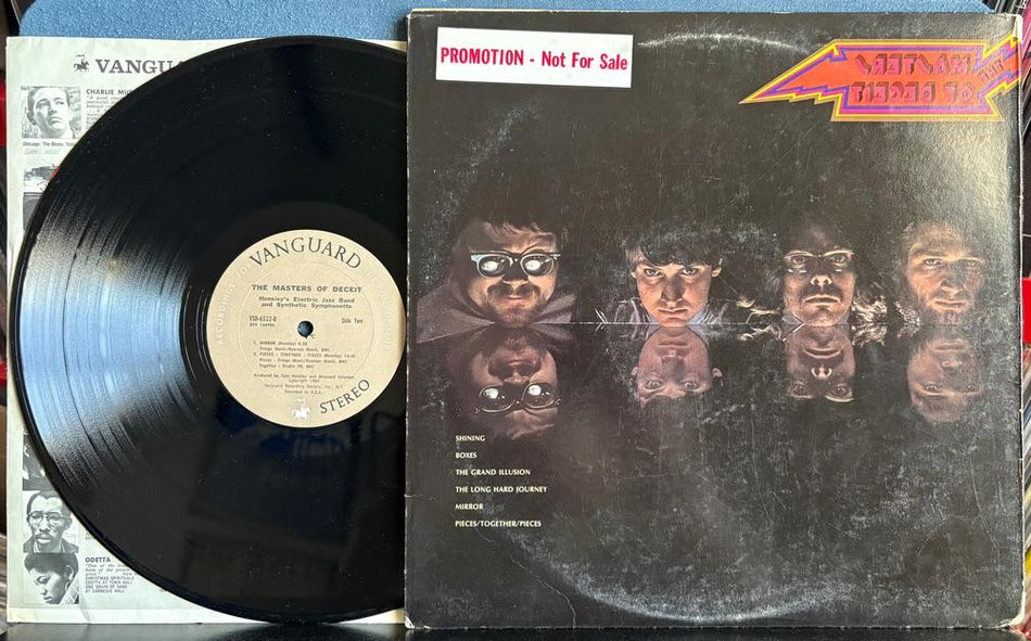 MASTERS OF DECEIT~HENSLEYS ELECTRIC JAZZ BAND SYNTHETIC SYMPHONETTE~'69 PROMO LP