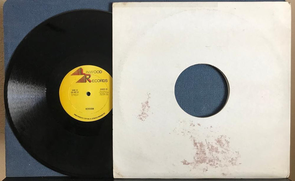 YVONNE ARCHER MOVING ALONG~LINWOOD RECORDS 12" SINGLE LP~CG-487~REGGAE~SOUL