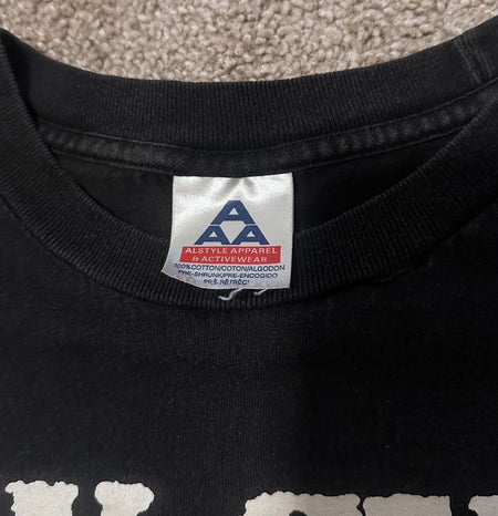 U.K. SUBS T-SHIRT~ANOTHER KIND OF BLUES~ALSTYLE TAG~LG~BLACK~EXC COND~VTG~PUNK