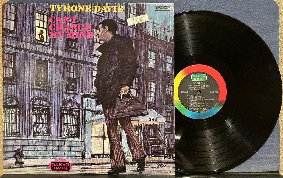 TYRONE DAVIS CAN I CHANGE MY MIND~RARE 1969 DAKAR PROMO LP~DEEP SOUL~FUNK