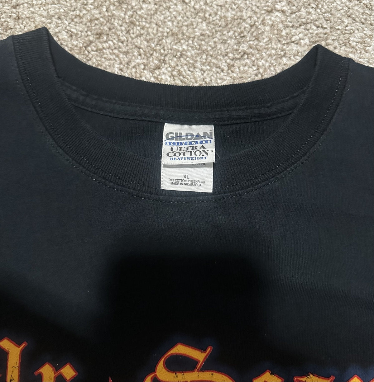 MR. SCARY 2000s T-SHIRT~VINTAGE~GEORGE LYNCH~DOKKEN~ORIGINAL~XL~BLACK~EXC COND