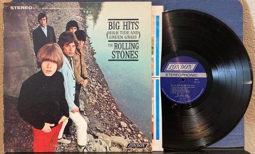 ROLLING STONES BIG HITS HIGH TIDE...1966 LONDON STEREO 1st PRESS LP~JAGGER~WATTS
