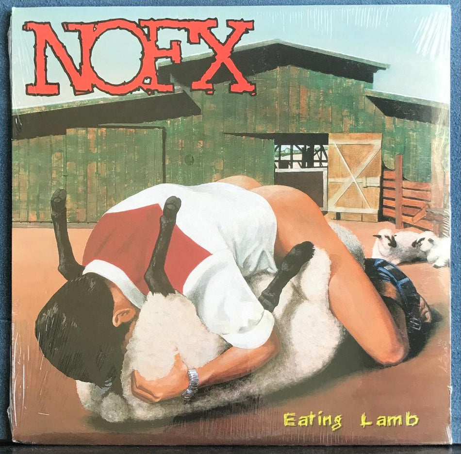 NOFX EATING LAMB~HEAVY PETTING ZOO~SEALED ORG 1996 EPITAPH LP~PUNK~FAT MIKE~HEFE