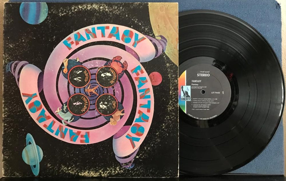 FANTASY 1970 SELF-TITLED LP~VG++ LIBERTY GATEFOLD 1st PRESS LP~PSYCH~PROG ROCK