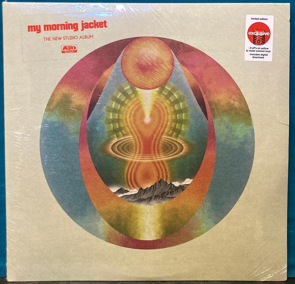 MY MORNING JACKET SELF-TITLED~LE SEALED VIOLET AND YELLOW VINYL 2LP~TARGET ONLY