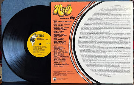 NUGGETS VOLUME THREE POP~ORIG 1984 RHINO QUIEX AUDIOPHILE COMP LP~PSYCH~GARAGE