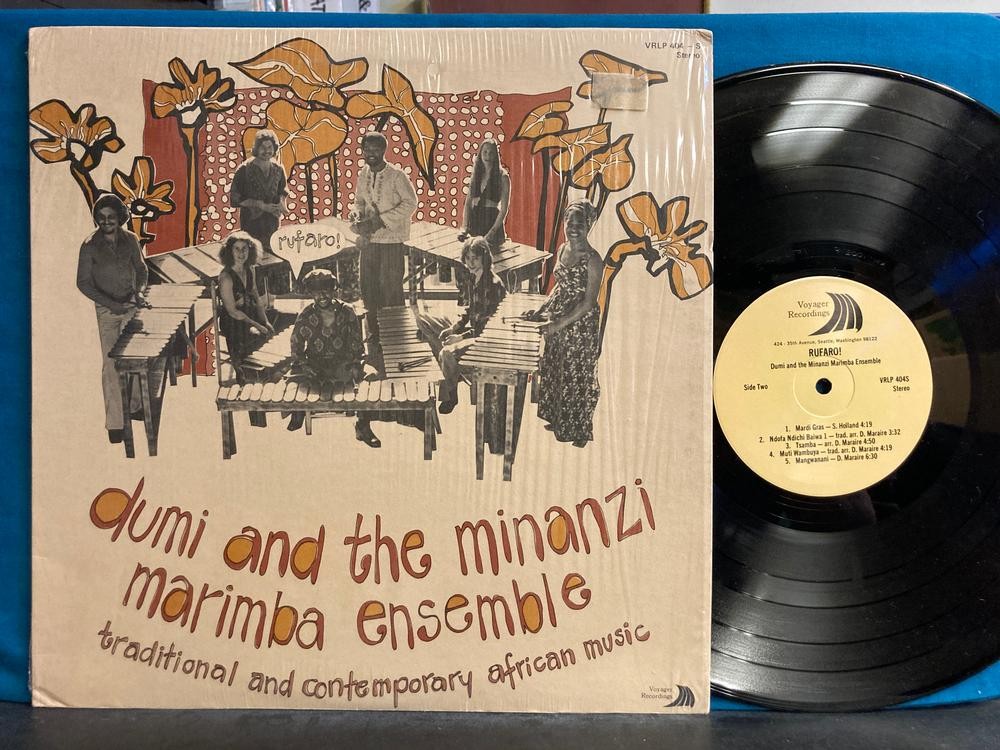 DUMI AND MINANZI MARIMBA ENSEMBLE~RUFARO~NM 1977 TRAD. WEST AFRICAN LP~SHRINK