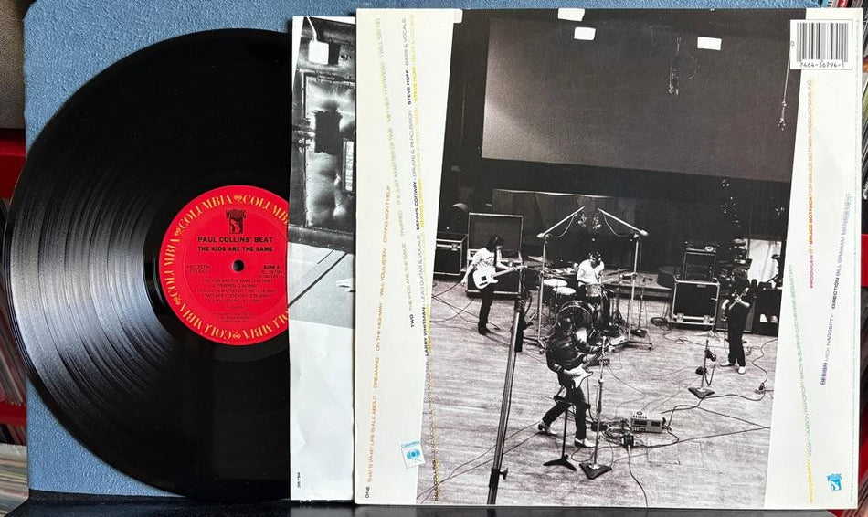 PAUL COLLINS BEAT THE KIDS ARE THE SAME~NM 1982 COLUMBIA LP~INNER SLV~POWER POP
