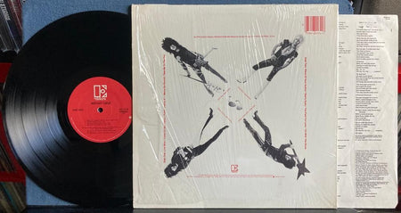 MOTLEY CRUE TOO FAST FOR LOVE~1982 ELEKTRA RED LABEL RE LP w/SHRINK~INSERT~RTB