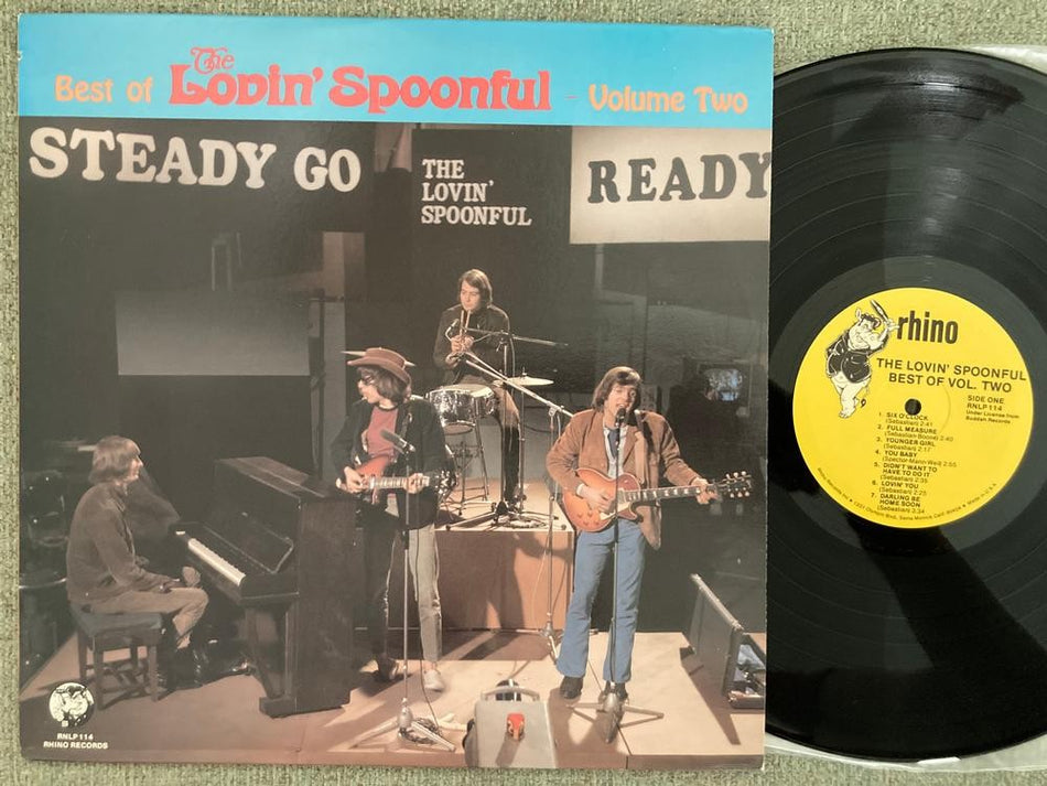 BEST OF THE LOVIN SPOONFUL VOL. 2~NM- ORIG 1984 RHINO QUIEX AUDIOPHILE LP~PSYCH 