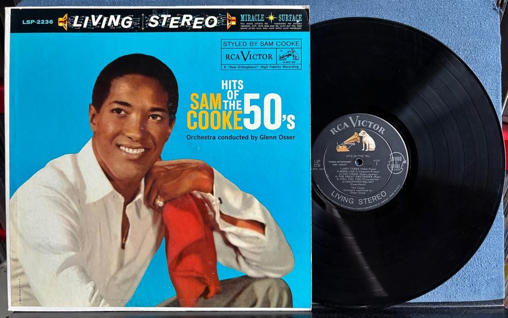 SAM COOKE HITS OF THE 50s~1960 RCA VICTOR LIVING STEREO DEEP GROOVE 1st PRESS LP