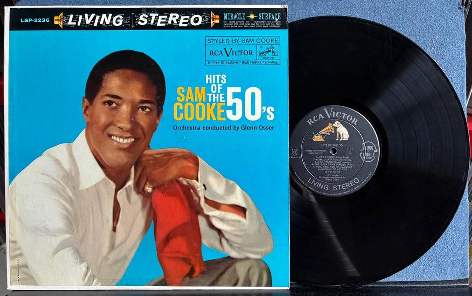 SAM COOKE HITS OF THE 50s~1960 RCA VICTOR LIVING STEREO DEEP GROOVE 1st PRESS LP