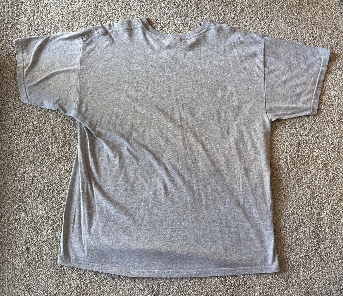 DÁVILA 666 T-SHIRT~2011 TOUR~XL~GILDAN~GREY~EXC COND~METAL~VERY RARE