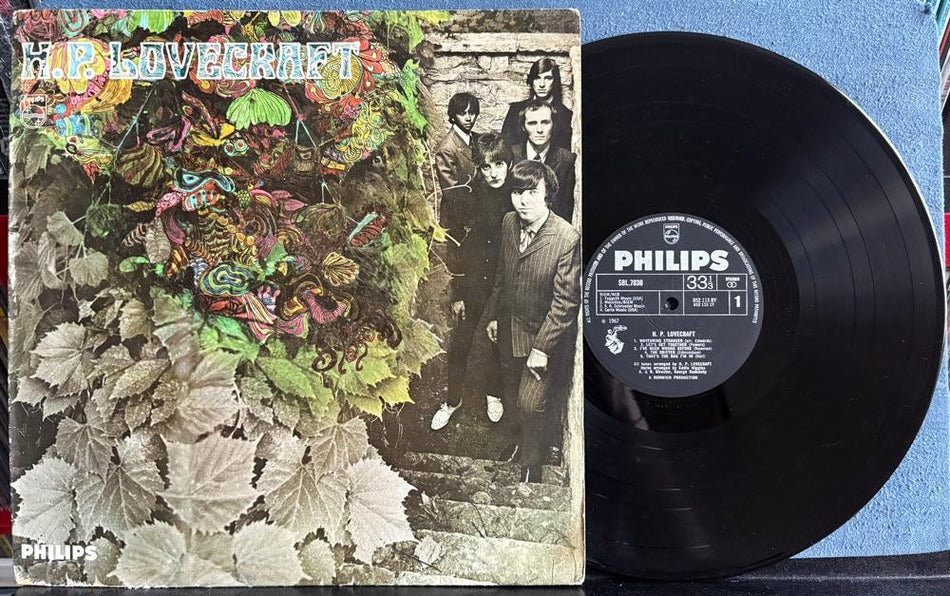 H.P. LOVECRAFT 1967 SELF-TITLED DEBUT LP~PHILIPS UK FIRST PRESS~PSYCH ROCK~ACID
