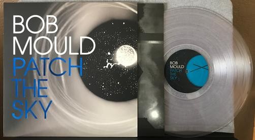 BOB MOULD PATCH THE SKY~NM 2016 LMTD EDITION CLEAR VINYL 1st PRESS LP~INNER~ALT