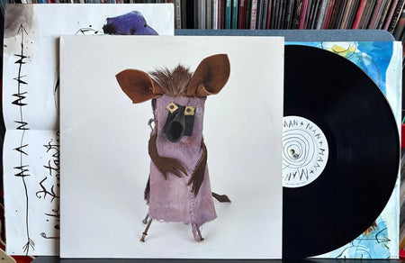 MAN MAN LIFE FANTASTIC~ANTI- SECOND PRESS LP w/POSTER INSERT~INNER~NO CD~INDIE