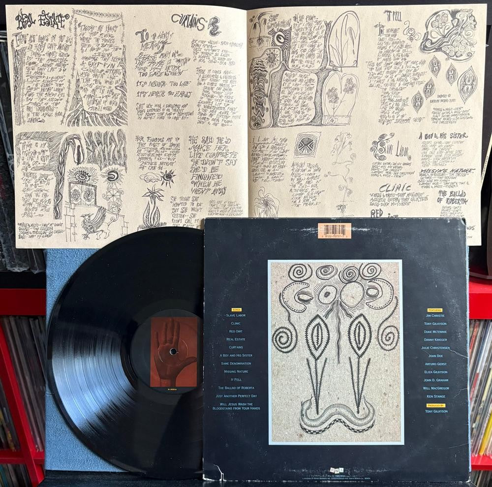 EXENE CERVENKA RUNNING SCARED~ORG 1990 R.N.A. LP w/INSERT~JOHN DOE~X~ALTERNATIVE