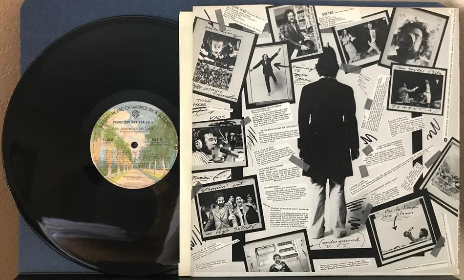 DR. DEMENTO'S DELIGHTS~1975 WARNER BROS. PROMO COMP. LP~VARIOUS~ODDBALL COMEDY